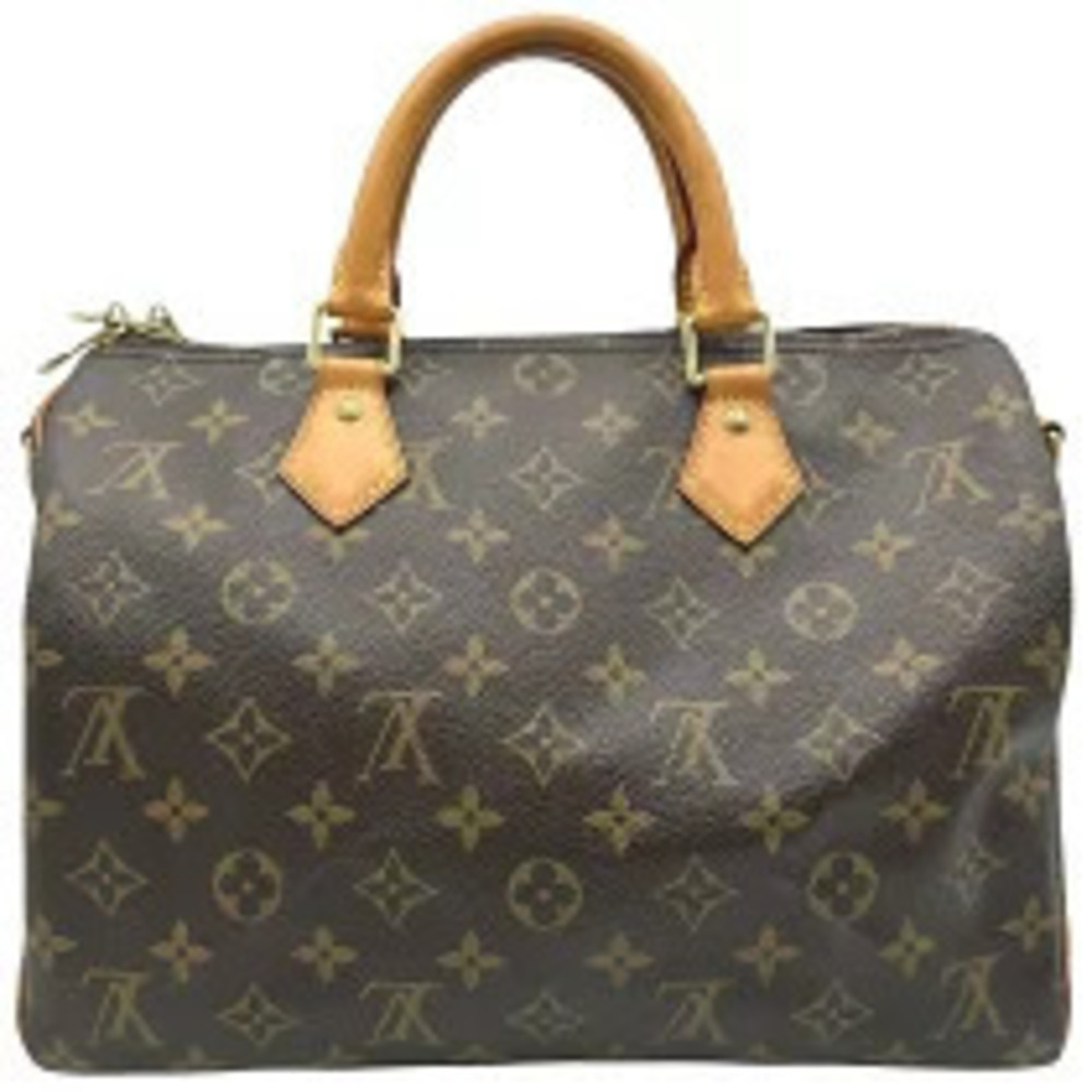 Louis Vuitton Speedy Bandouliere Brown Monogram Handbag